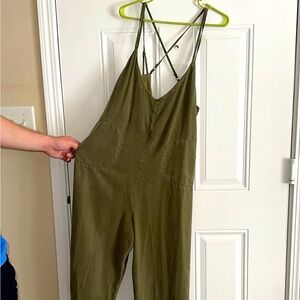 Free People wide leg jumpsuit